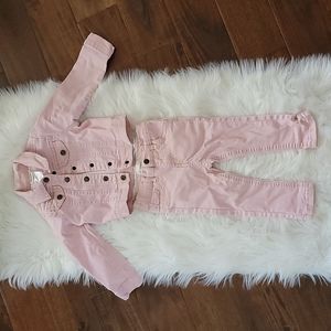 Girl's Shimmer Jean Jacket matching Jeans